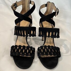 Ivanka Trump Suede Heels Size 8M